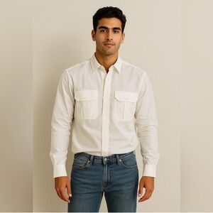 Ralph Lauren Black Label Utility Shirt
Long Sleeve, White, xxl
